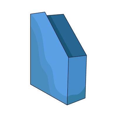 illustration of file holder