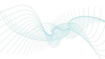 Data visualization, Cyberspace, Big data and analytics, Digital era, Information technology, Innovative concepts.Digital future technology wave lines with flowing particles vector