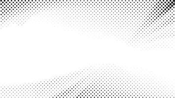 Abstract white and black color background with halftone effect, dot pattern. illustration. vector