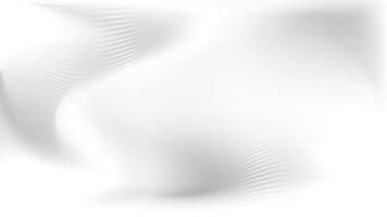 Abstract white and gray color, modern design stripes background with wavy lines. illustration. vector