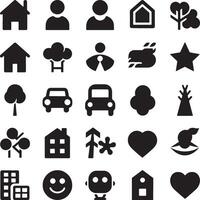Digital Marketing SEO and Promotion Line Icons vector