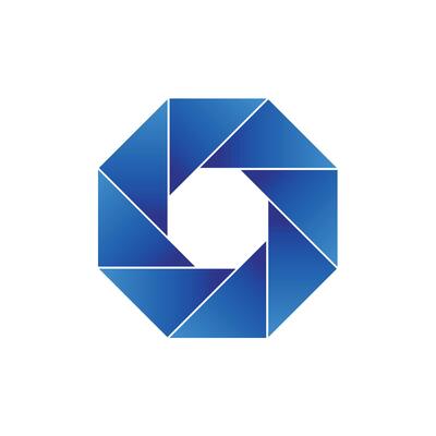 Shutter Lens Photography Icon Logo Template Illustration Design
