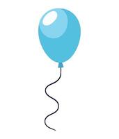 Blue balloon price 1 credit usd 1 vector