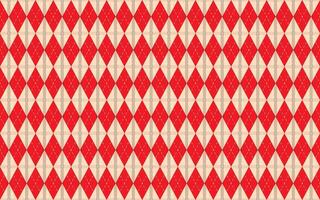 Seamless argyle pattern.Christmas plaid pattern. graphic background in red and beige color with dark lines. vector