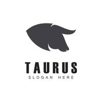 Taurus logo icon template design vector