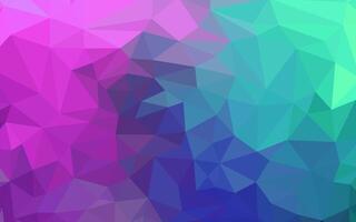 Abstract colorful polygonal background with a blue and purple color scheme vector