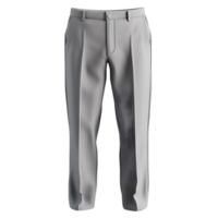 A clean 3d rendering of pants on a fully transparent background png