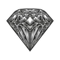 Vintage set of great gems. vector