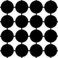 Abstract futuristic geometric background. Modern black pattern graphic vector