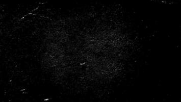 White grainy texture isolated on black background with natural scratches and cracks. Distressed overlay textured. Grunge graininess design elements. illustration. vector