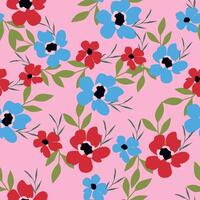 flower pattern abstract vector