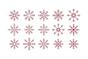 Snowflake icon isolated . Christmas and New year design element, frozen symbol, illustration vector