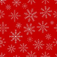 Snowflake icon seamless pattern . Christmas and New year design element, frozen symbol, illustration vector