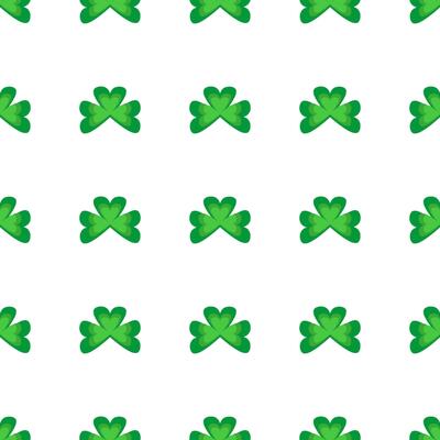 Patrick clover. Patrick icon. seamless pattern. Traditional design. Nature concept. Concept graphic design element.