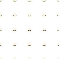 White patrick hat on white background. Party decoration. Happy festive background. background. National symbol. vector