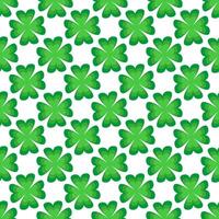 Patrick clover. Patrick icon. seamless pattern. Traditional design. Nature concept. Concept graphic design element. vector
