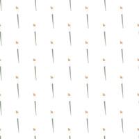 Paintbrush in flat style seamless pattern. School print. Hobby concept. Perfect print for giftware or stationery vector
