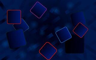 Abstract blue background with colorful design. simple blue Alphabet design. vector