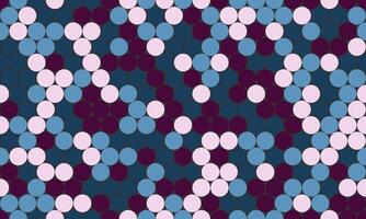 Abstract geometric polka dot pattern with repeating round spots. Great for textile prints, trendy wallpaper, and creative poster backgrounds. vector