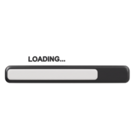 Loading icon 3d render illustration image png