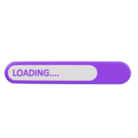 Loading icon 3d render png