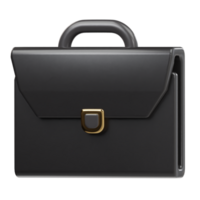 Business bag icon 3d render png