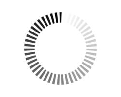 Loading bar status icon. illustration. loaded icons. Download progress. Donload or Upload. vector