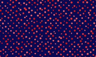 Abstract polka dot pattern with geometric circles, perfect for seamless textile prints, wallpaper, or modern poster backgrounds. A trendy and creative design. vector