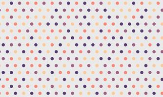 Round dotted pattern with geometric simplicity. Ideal for textile fabrics, wallpaper, or poster prints. Abstract design for seamless backgrounds. vector