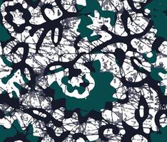 A green and black abstract pattern vector