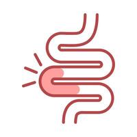 intestine symbol icon design illustration vector