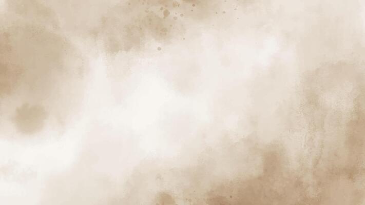 brown abstract horizontal watercolor splattered background. Hand drawn texture. Brush stroked painting pastel color watercolour