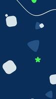 A game with a green dot on the screen video