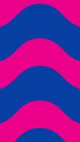 A blue and pink background with wavy lines video