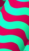 uma Rosa e verde listrado fundo com uma verde e vermelho listra video
