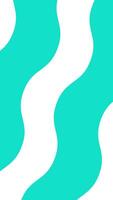 A green and white background with wavy lines video