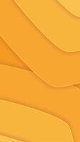 An orange background with wavy lines video