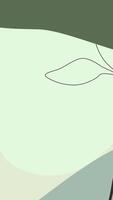 A drawing of a tree with a leaf on it video