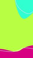 A colorful abstract background with a curved line video