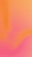 A pink and orange background with a blurred effect video
