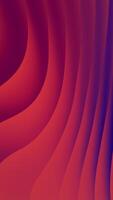 A red and blue abstract background with wavy lines video