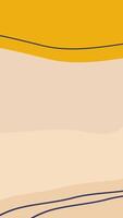 A yellow and blue abstract background with a line video