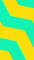 A yellow and green striped background with diagonal lines video