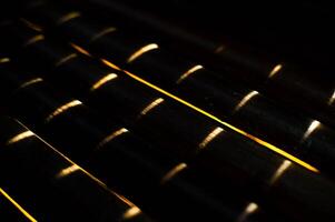 abstract and regular sunlight shadows, pattern photo