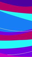 A colorful abstract background with blue, purple and pink lines video