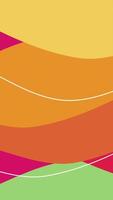 A colorful abstract background with lines and curves video