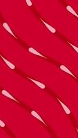 A red background with a wavy pattern video