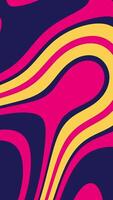 A colorful abstract background with wavy lines video