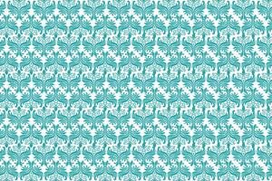 Floral Motif Leaves Pattern Seamless for Wrapping Fabric Wedding Invitations and Backdrops with Moroccan Indian Damask and Geometric Design Vintage Style vector