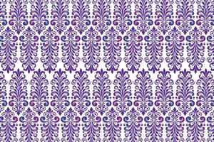 High Quality Premium Abstract Floral and Geometric Seamless Pattern Design for Textiles and Fabrics Featuring Colorful Blossoms and Elegant Ornamental Details for Fashion and Home Decoration vector